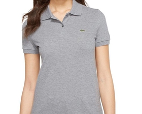 Camisa Polo Lacoste Feminina Básica