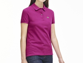 Camisa Polo Lacoste Feminina Básica