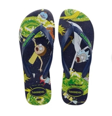 Havaianas Top Rick and Morty