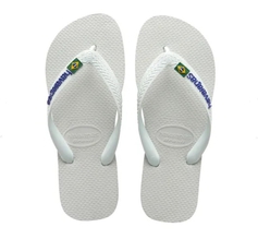 Havaianas Brasil Logo White