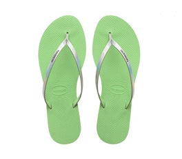 Rasteirinha Havaianas You Metallic Citronela