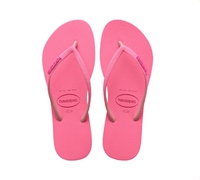 Chinelo Havaianas Slim Glitter Neon Rosa